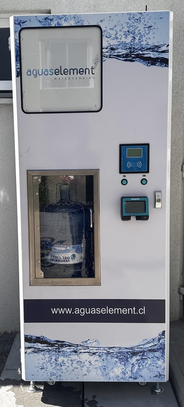 Máquina dispensadora aguaselement